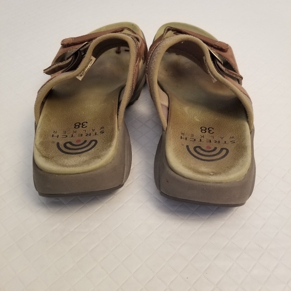 STRETCH WALKER ROCKER SOLE MADE BY XSENSIBLE SANDAL BROWN SIZE 38 - Picture 5 of 7